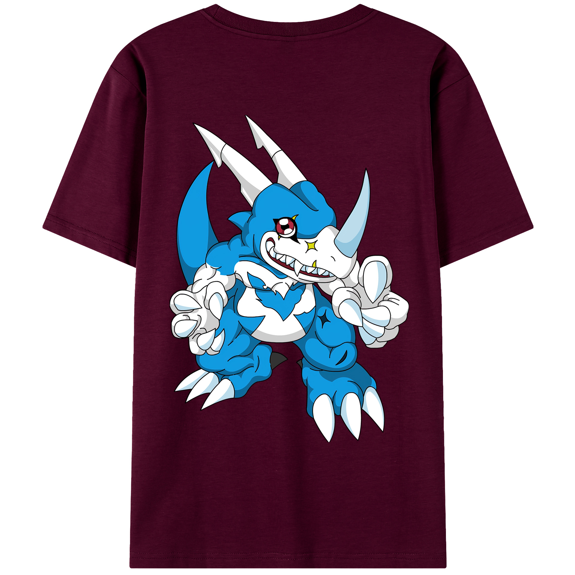 （画像用） Digimon デジタルモンスター/デジモン レディース半袖Tシャツ(バックプリント)